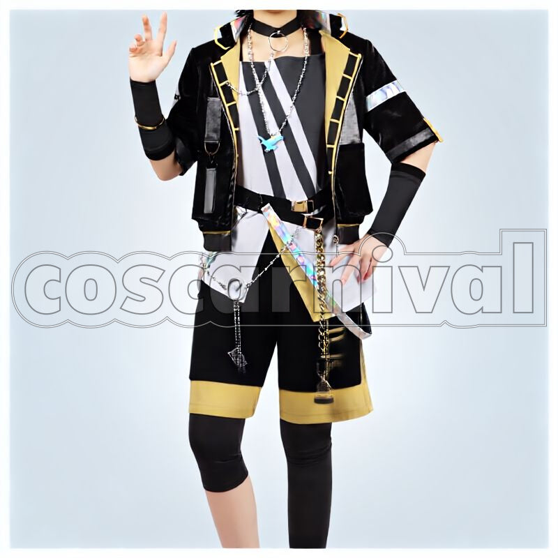 x Link Click Mika Kagehira Cosplay cosplay costume from Ensemble Stars!!, front view 1