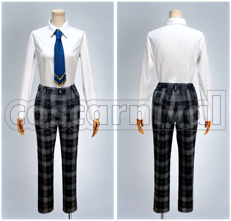Yumenosaki Academy School Uniform Necktie 3-Color Set Cosplay cosplay costume from Ensemble Stars!, color set 5001 detail view 2