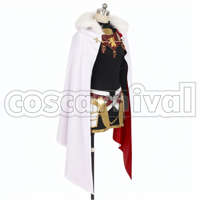 Astolfo cosplay costume from Fate Apocrypha, side view
