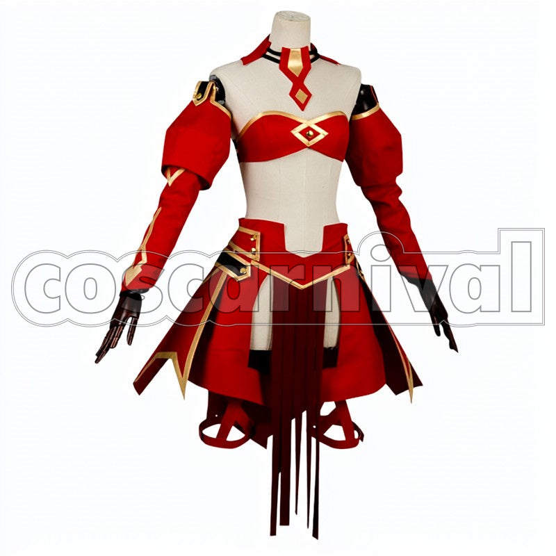 Mordred cosplay costume from Fate Apocrypha, front view 2
