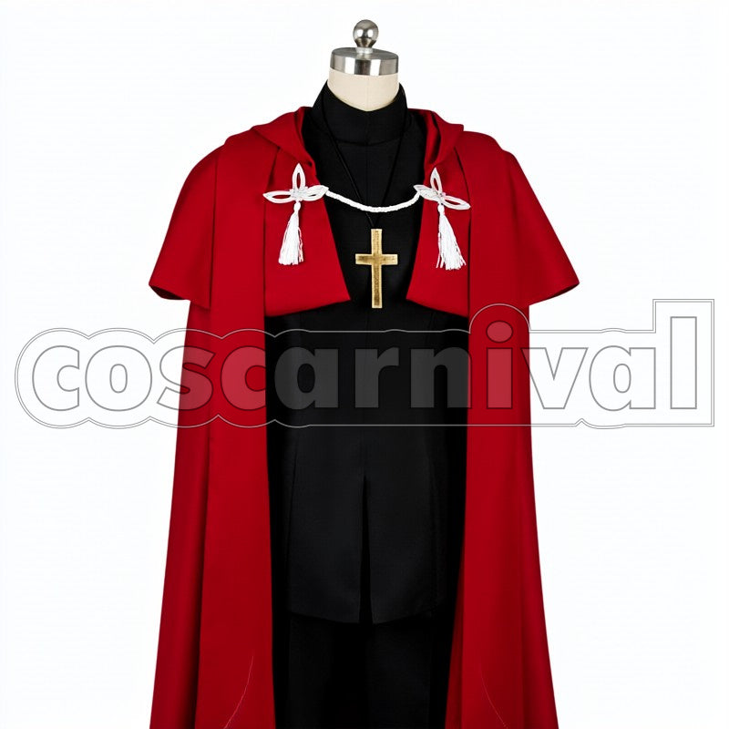 Amakusa Shirou Tokisada shiroguda cosplay costume from Fate Apocrypha, front view 2