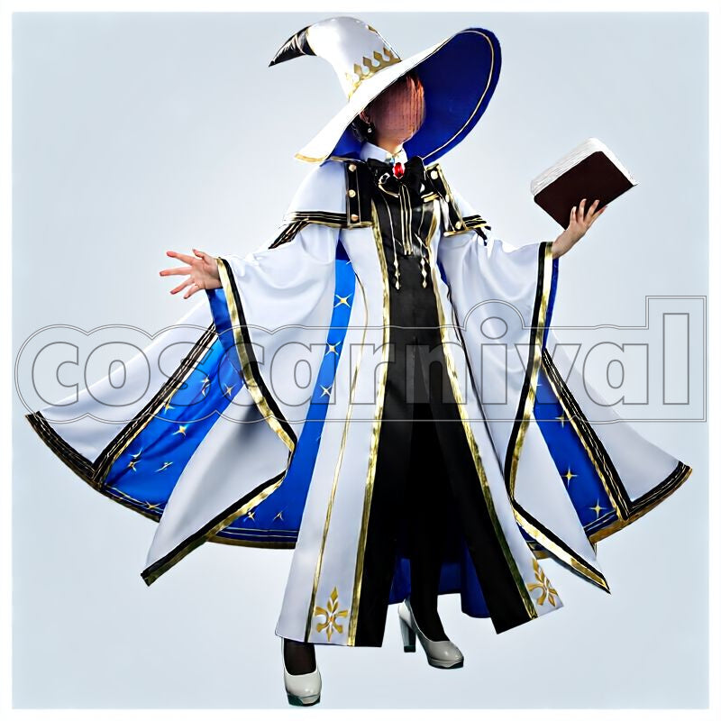 Aesc the Savior the Rain Witch 1st Ascension Cosplay cosplay costume from Fate/Grand Order, front view 1