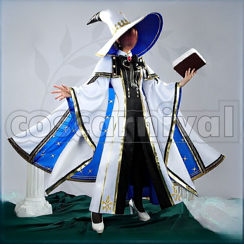 Aesc the Savior the Rain Witch 1st Ascension Cosplay cosplay costume from Fate/Grand Order, front view 2