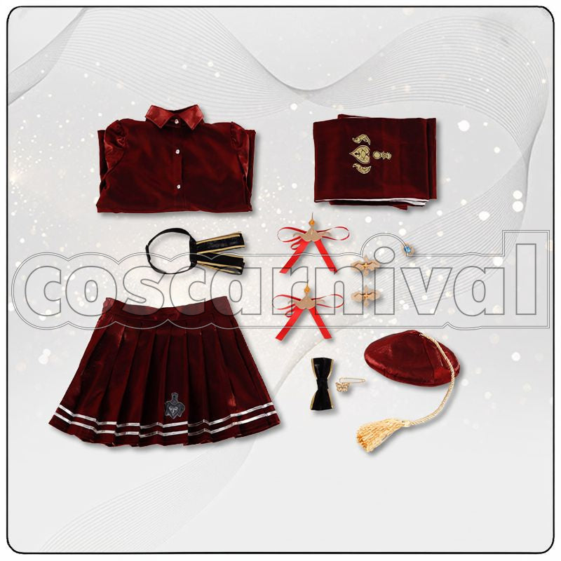 Amor (Caren) Ruler Cosplay cosplay costume from Fate/Grand Order, set view