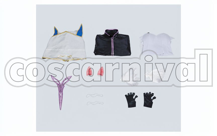 Arcade Merlin (Prototype) Cosplay cosplay costume from Fate/Grand Order, set view