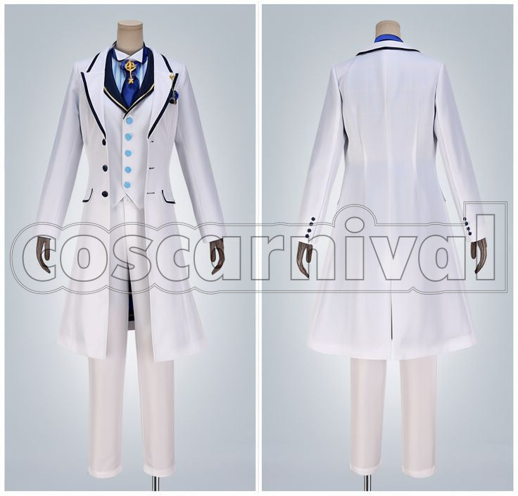 Arthur Pendragon (Prototype) White Rose Costume Dress Cosplay cosplay costume from Fate/Grand Order, detail-1