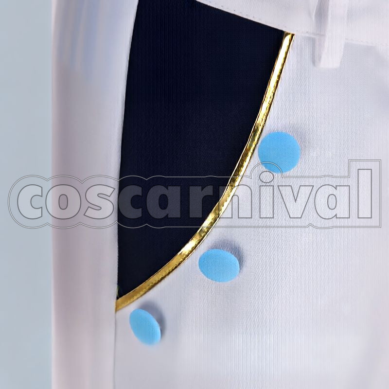 Arthur Pendragon (Prototype) White Rose Costume Dress Cosplay cosplay costume from Fate/Grand Order, detail-5