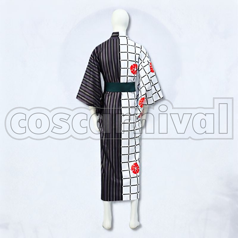 Ashiya Dōman Morning Glory Yukata (Cursed) Cosplay cosplay costume from Fate/Grand Order, back view