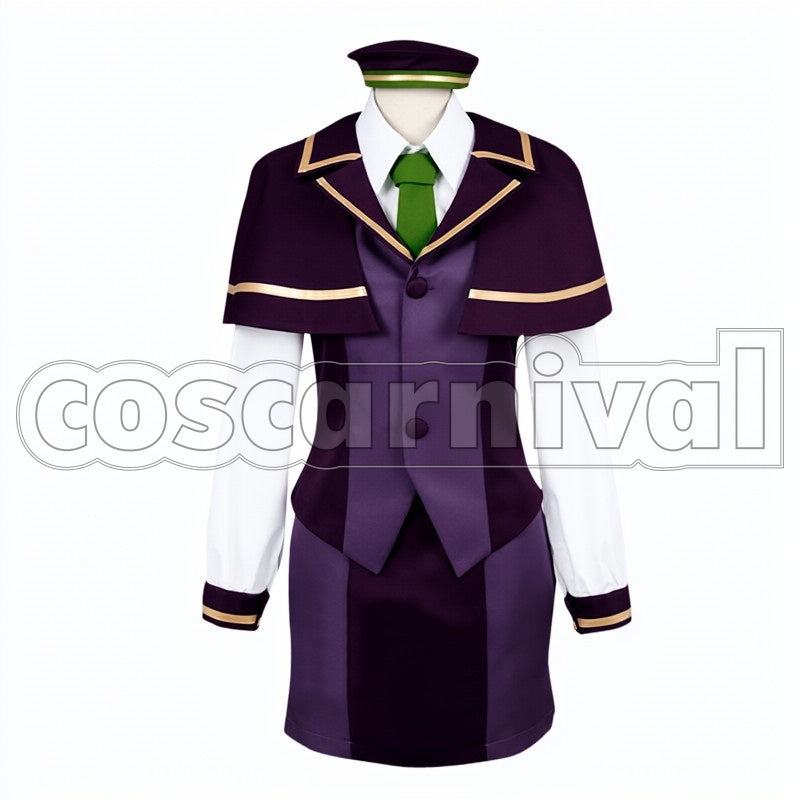 Female Protagonist Gudako Atlas Institute cosplay costume from Fate Grand Order, front view