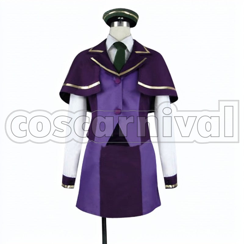 Female Protagonist Atlas Institute cosplay costume from Fate Grand Order, front view