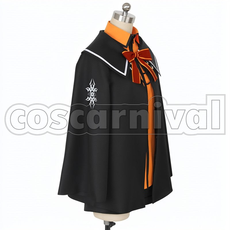 Female Protagonist Atlas Institute cosplay costume from Fate Grand Order, side view