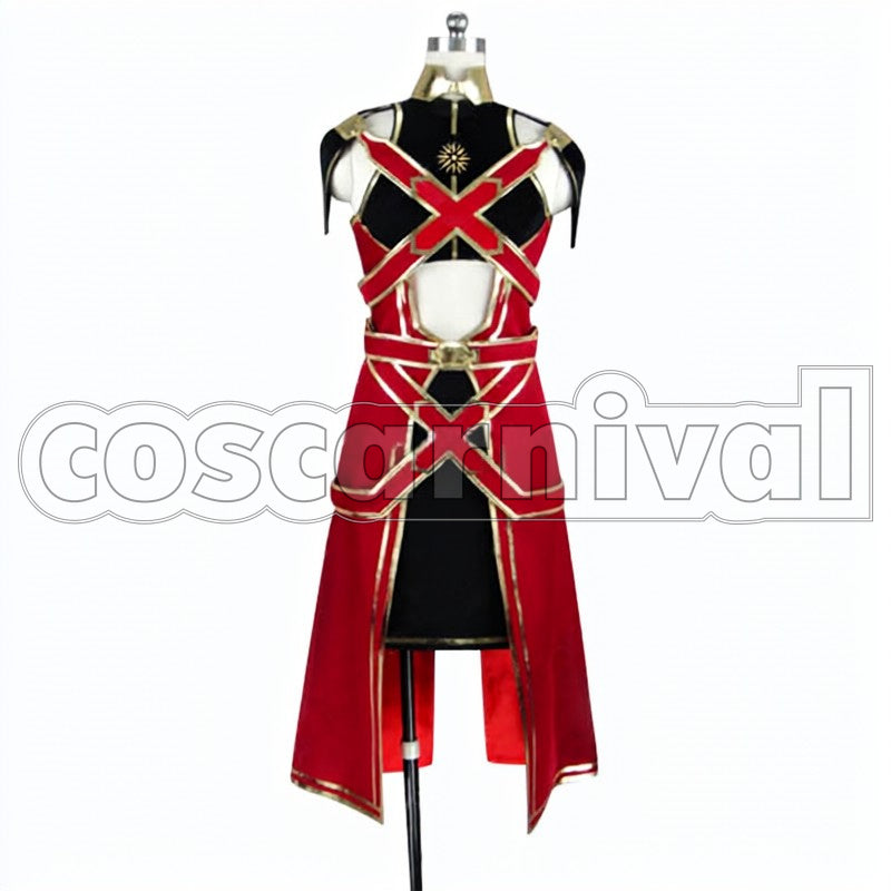 fgo Alexander cosplay costume from Fate Grand Order, back view