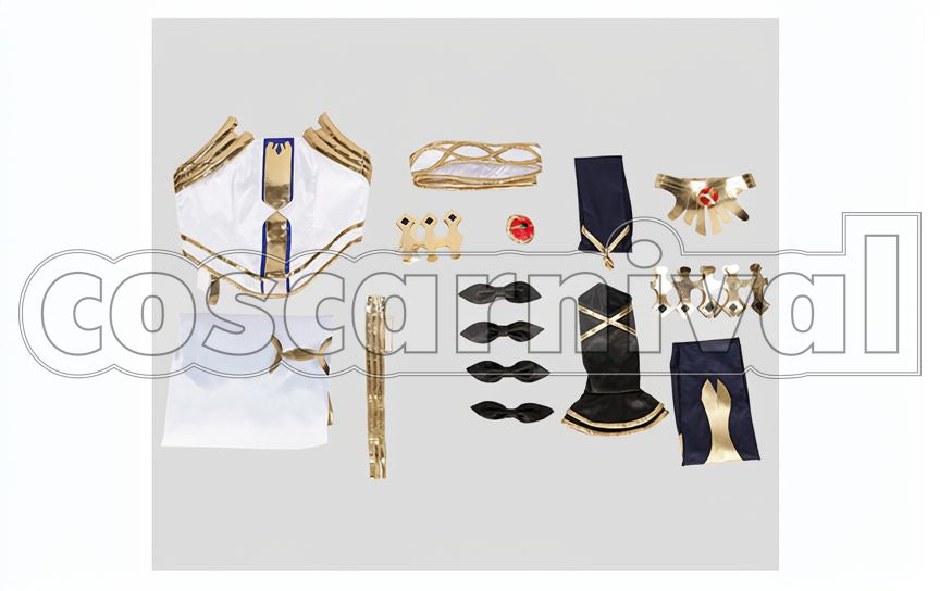 Ishtar (Archer) Cosplay cosplay costume from Fate/Grand Order, set view