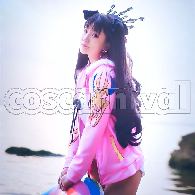 Ishtar (Rider) Swimsuit Final Ascension Cosplay cosplay costume from Fate/Grand Order, front view 1