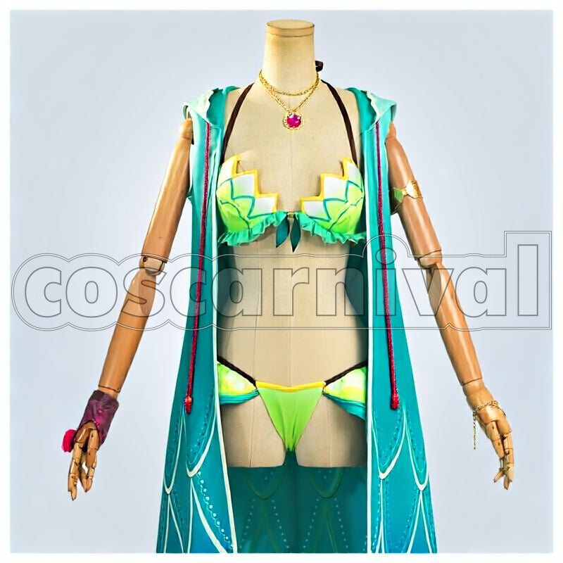 Kama (Avenger) Swimsuit 2nd Ascension Cosplay cosplay costume from Fate/Grand Order, front view 1