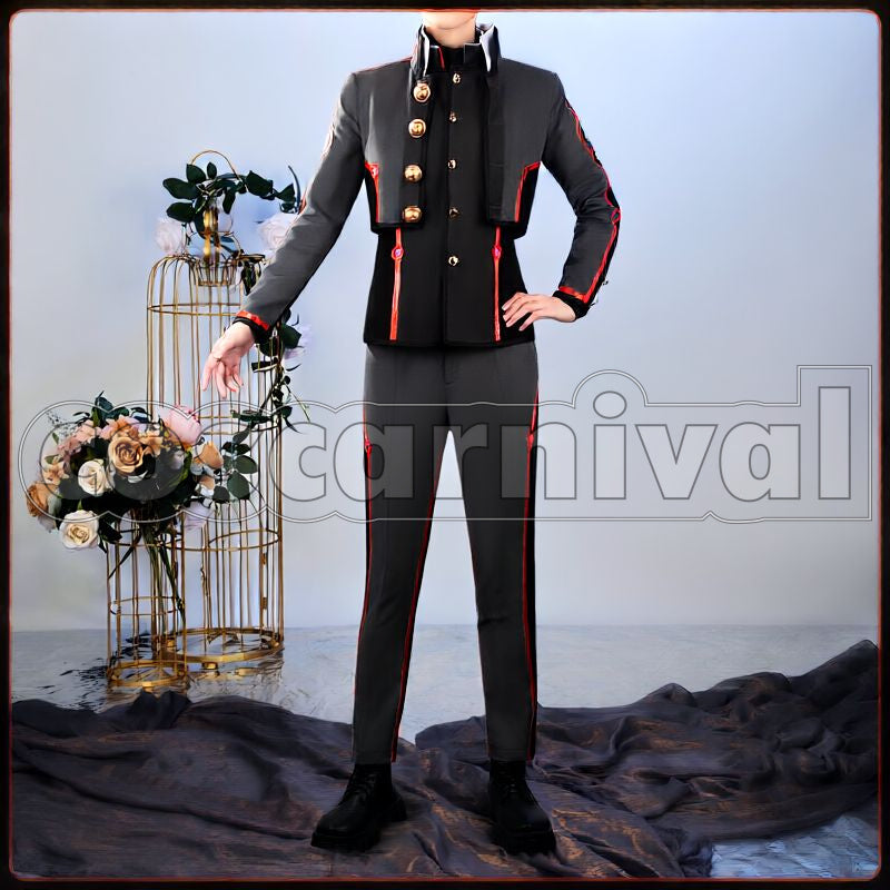 Kishinami Hakuno Cosplay cosplay costume from Fate/Grand Order, front view 2