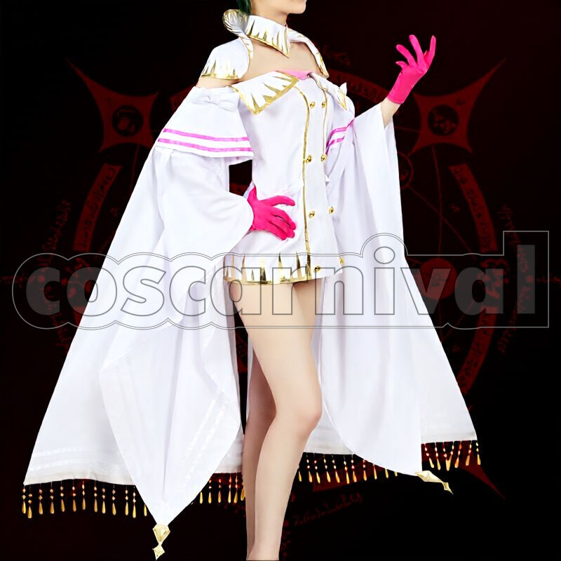 Koyanskaya of Light 3rd Ascension Cosplay cosplay costume from Fate/Grand Order, side view