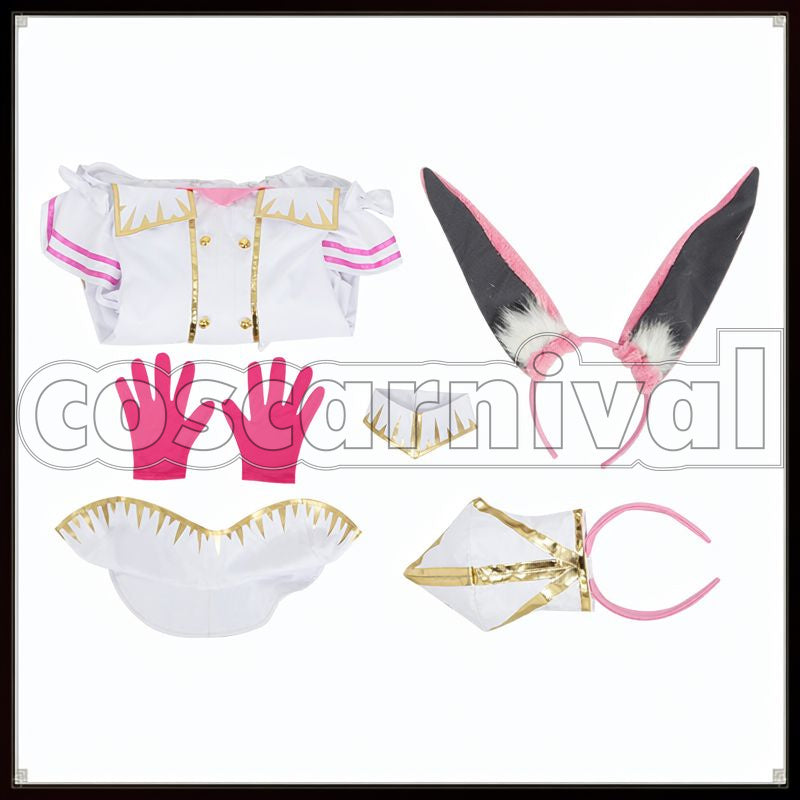 Koyanskaya of Light 3rd Ascension Cosplay cosplay costume from Fate/Grand Order, set view