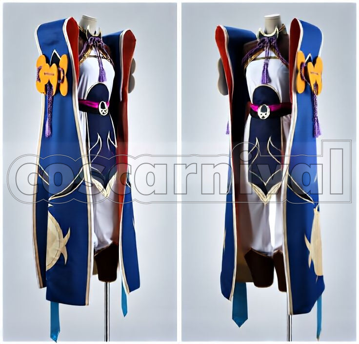Lanling Wang Final Ascension Cosplay cosplay costume from Fate/Grand Order, front view 2