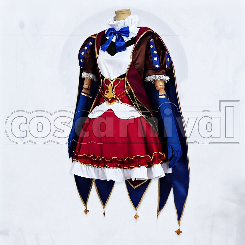 Leonardo Da Vinci (Rider) Lily Cosplay cosplay costume from Fate/Grand Order, front view 4