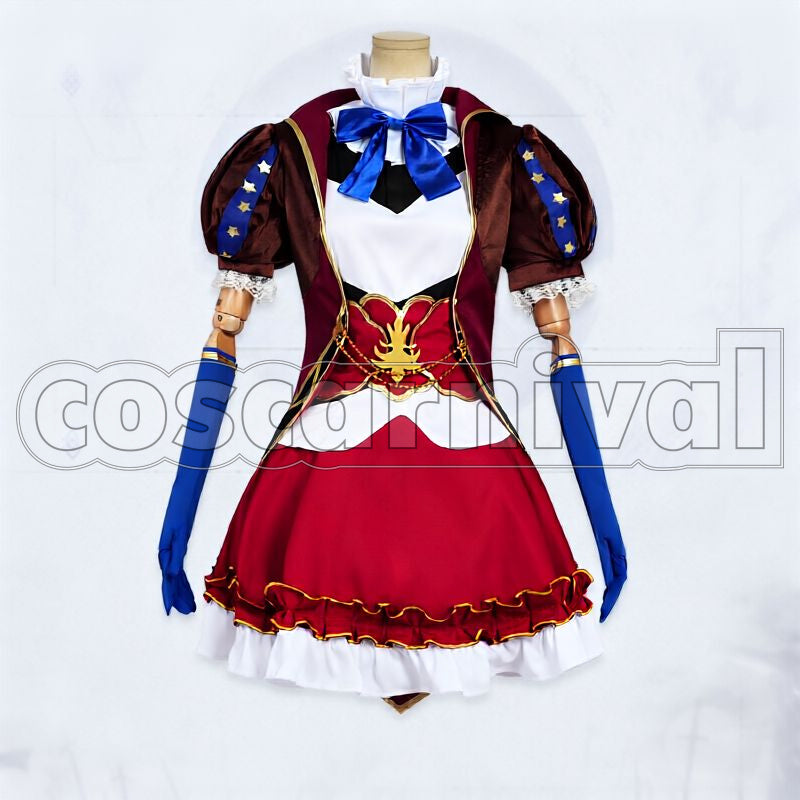 Leonardo Da Vinci (Rider) Lily Cosplay cosplay costume from Fate/Grand Order, front view 5