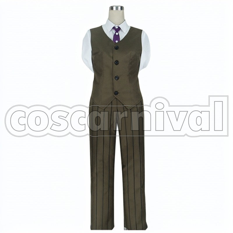Lev Lainur Flauros cosplay costume from Fate Grand Order, front view 2
