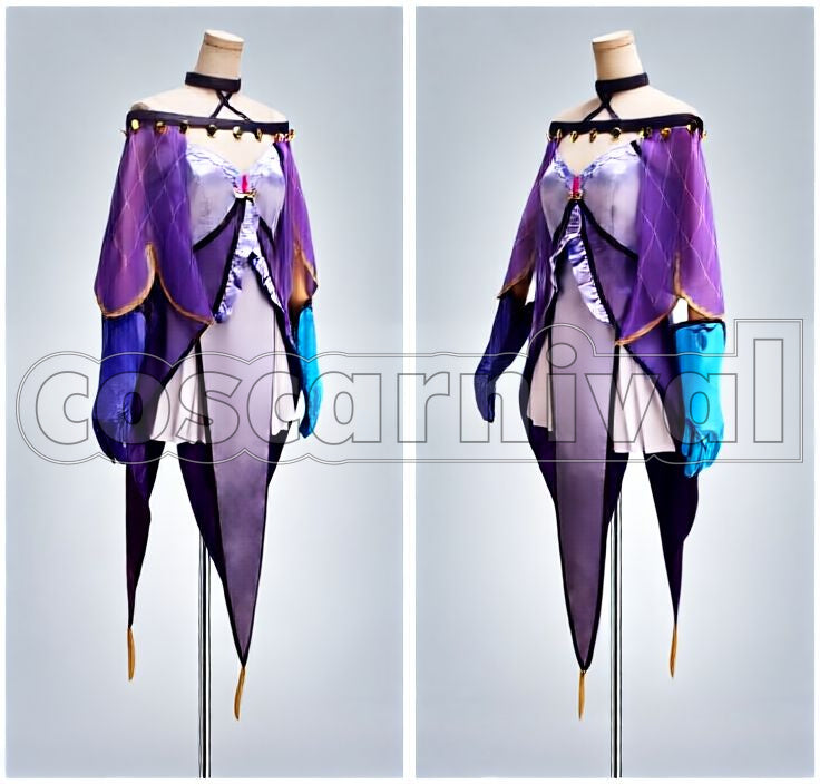 Medea (Lily) Cosplay cosplay costume from Fate/Grand Order, front view 2