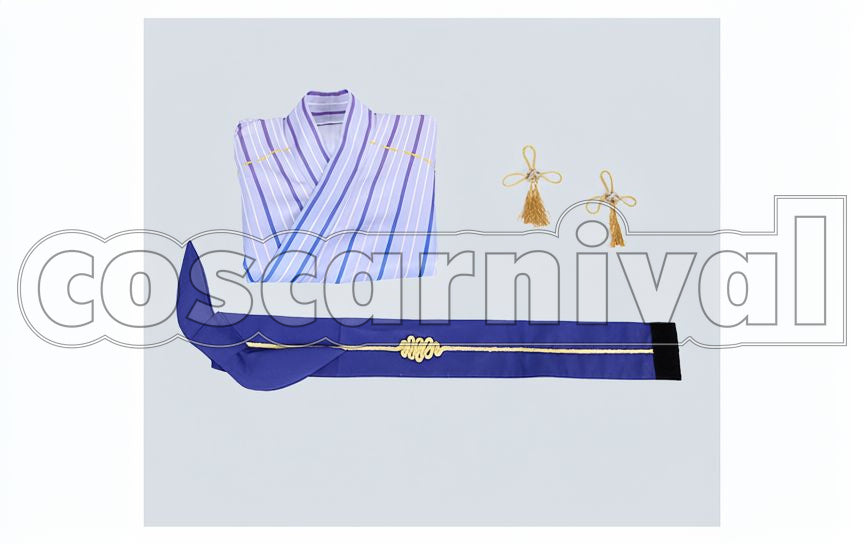Merlin FGO x Google Play Yukata Cosplay cosplay costume from Fate/Grand Order, set view