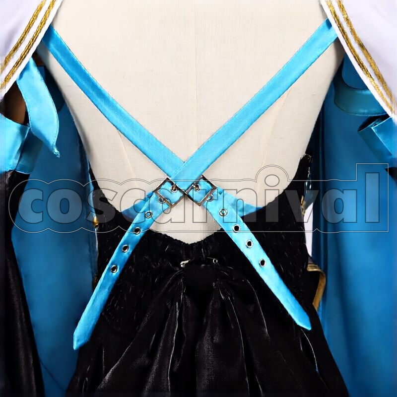 Morgan The Winter Queen (with Crown) Cosplay cosplay costume from Fate/Grand Order, detail-5