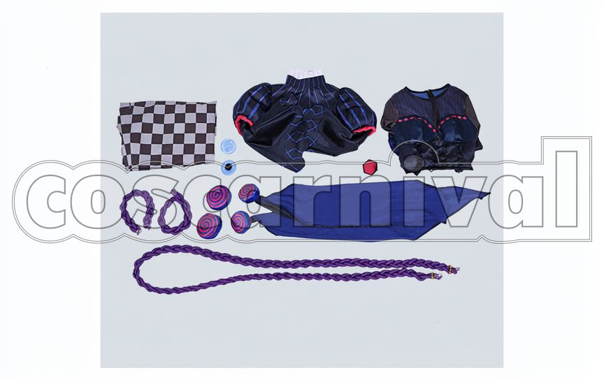 Murasaki Shikibu 2nd Ascension Cosplay cosplay costume from Fate/Grand Order, set view