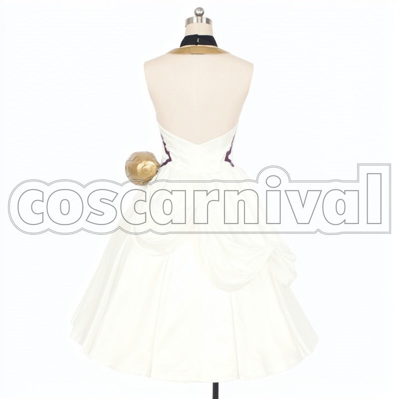 Game Ver. Berserker of Black Frankenstein cosplay costume from Fate Grand Order, back view