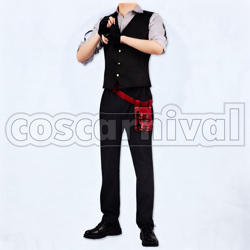 Okada Izō Awesome Dapper Suit Cosplay cosplay costume from Fate/Grand Order, front view 3