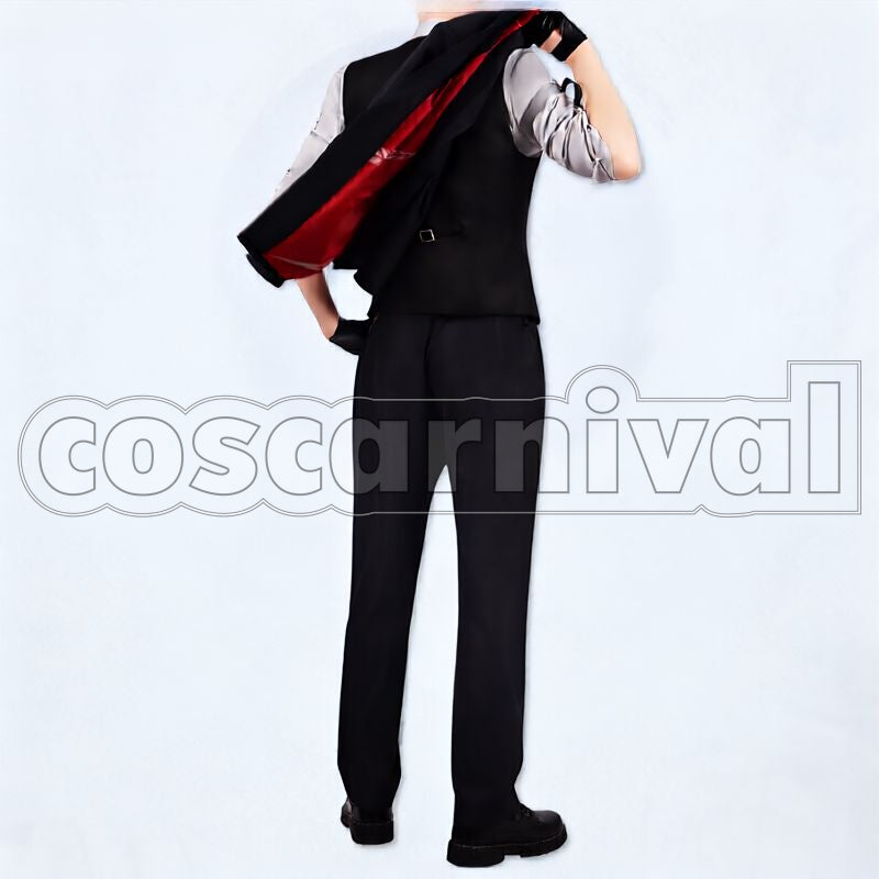 Okada Izō Awesome Dapper Suit Cosplay cosplay costume from Fate/Grand Order, back view