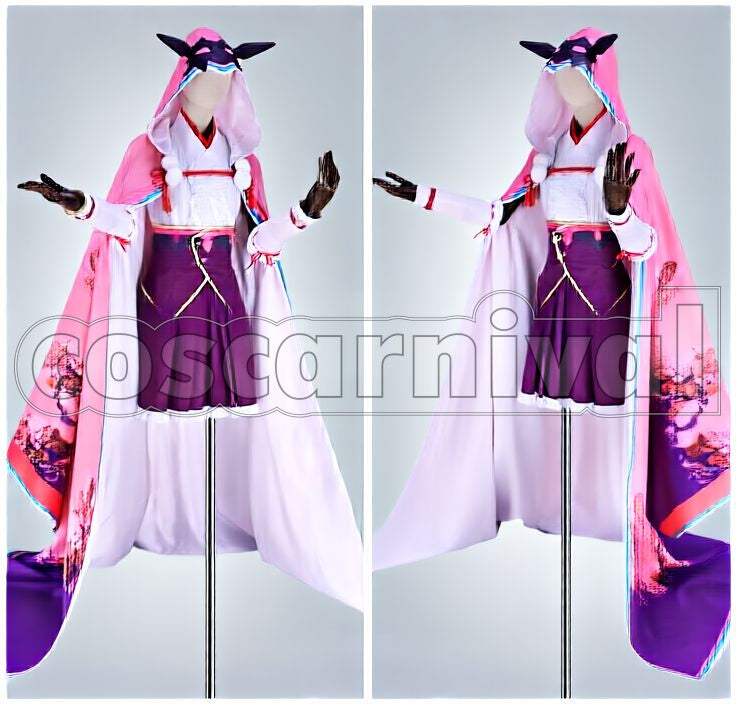 Osakabehime (Assassin) 1st Ascension Cosplay cosplay costume from Fate/Grand Order, front view 4