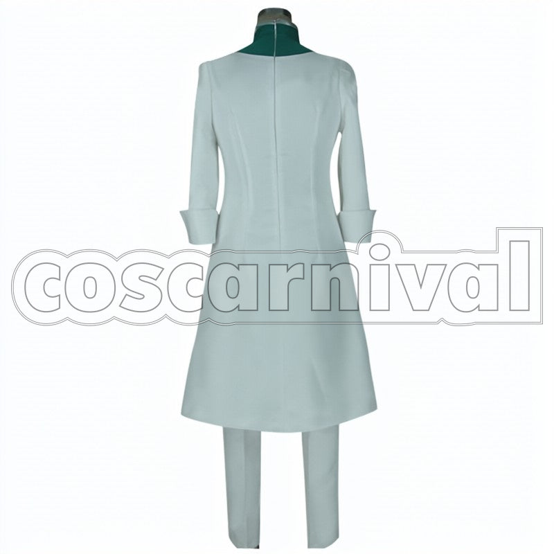 Romani Archaman cosplay costume from Fate Grand Order, back view