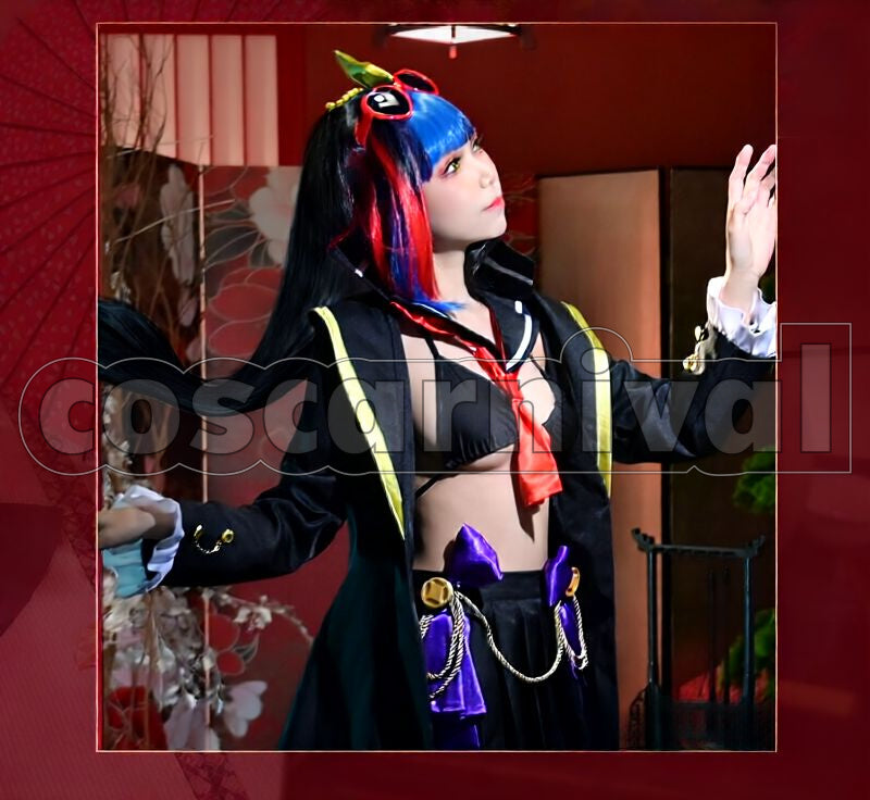 Sei Shōnagon (Berserker) Swimsuit 3rd Ascension Cosplay cosplay costume from Fate/Grand Order, front view 7