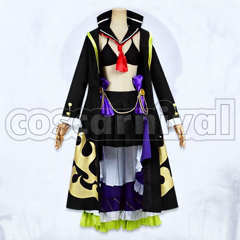 Sei Shōnagon (Berserker) Swimsuit 3rd Ascension Cosplay cosplay costume from Fate/Grand Order, front view 10