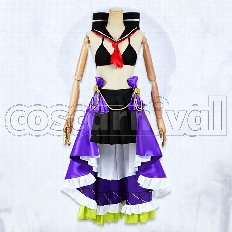 Sei Shōnagon (Berserker) Swimsuit 3rd Ascension Cosplay cosplay costume from Fate/Grand Order, front view 12