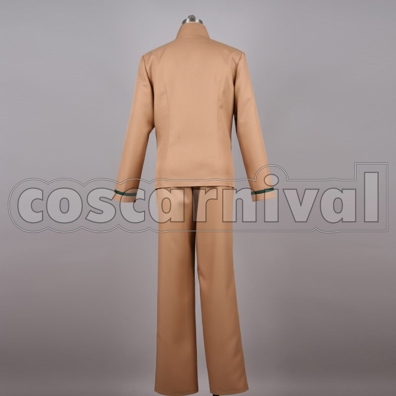 Shirou Emiya Homurahara Academy Boys cosplay costume from Fate stay night, back view