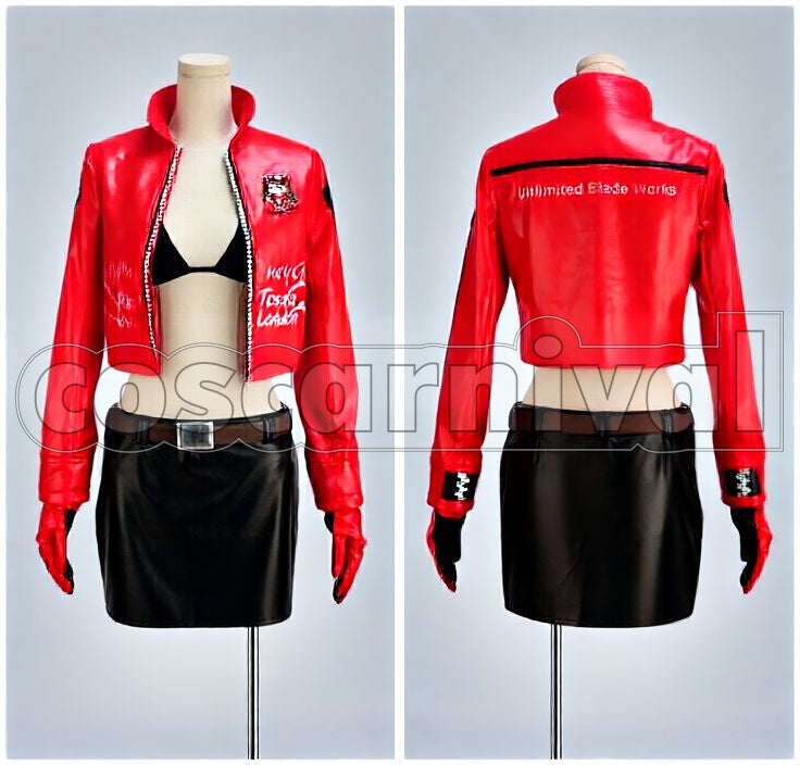 night Rin Tohsaka Wonder Festival Cosplay cosplay costume from Fate/stay, detail-1
