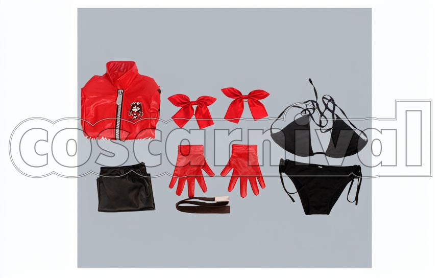 night Rin Tohsaka Wonder Festival Cosplay cosplay costume from Fate/stay, set view
