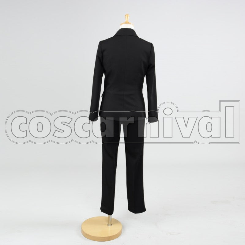 Zero Kiritsugu Emiya cosplay costume from Fate, back view