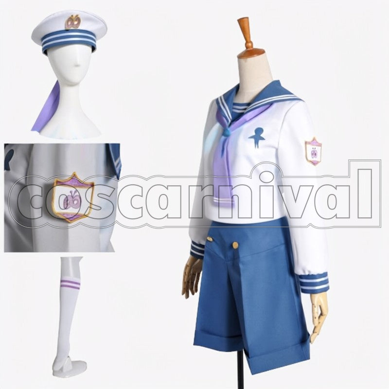 Rei Ryugazaki cosplay costume from Free!, side view