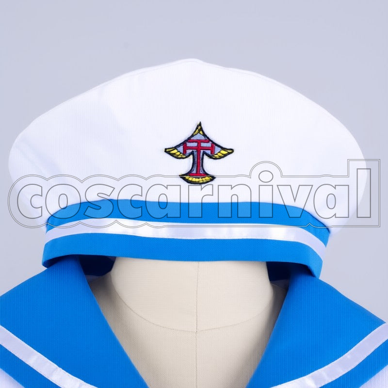 Sailor cosplay costume from Free! Bessatsu spoon.2Di, detail-2