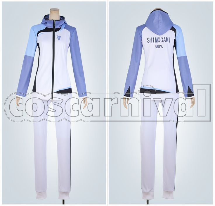 -Dive to the Future- Ikuya Kirishima, Hiyori Tono Shimogami University Jersey Embroidered Version Cosplay cosplay costume from Free!, detail-1