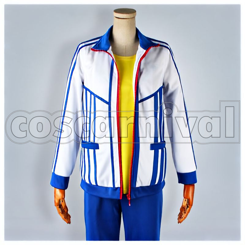 -Eternal Summer- Haruka Nanase, Makoto Tachibana Lawson Season 2 Commemorative Jersey Cosplay cosplay costume from Free!, commemorative jersey 38459 front view