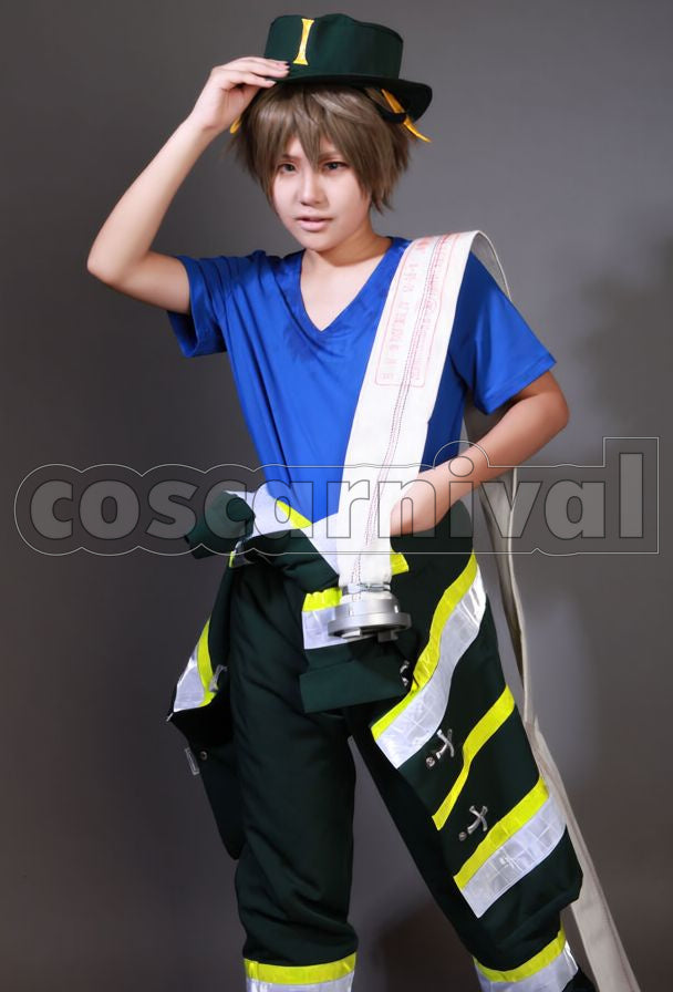-Eternal Summer- Makoto Tachibana FUTURE FISH ED Cosplay cosplay costume from Free!, front view 2