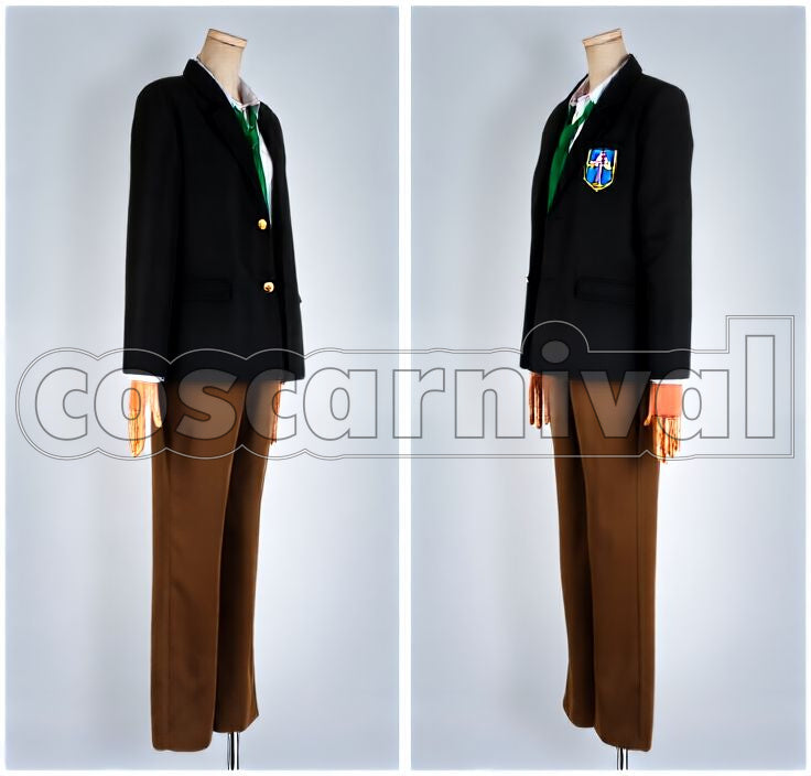Haruka Nanase Iwatobi High School Uniform Cosplay cosplay costume from Free!, front view 2