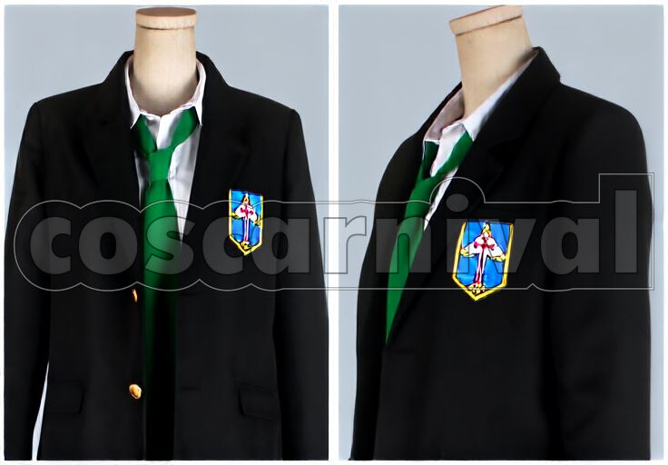 Haruka Nanase Iwatobi High School Uniform Cosplay cosplay costume from Free!, front view 3