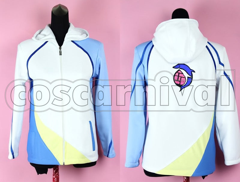 Haruka Nanase cosplay costume from Free!, front view